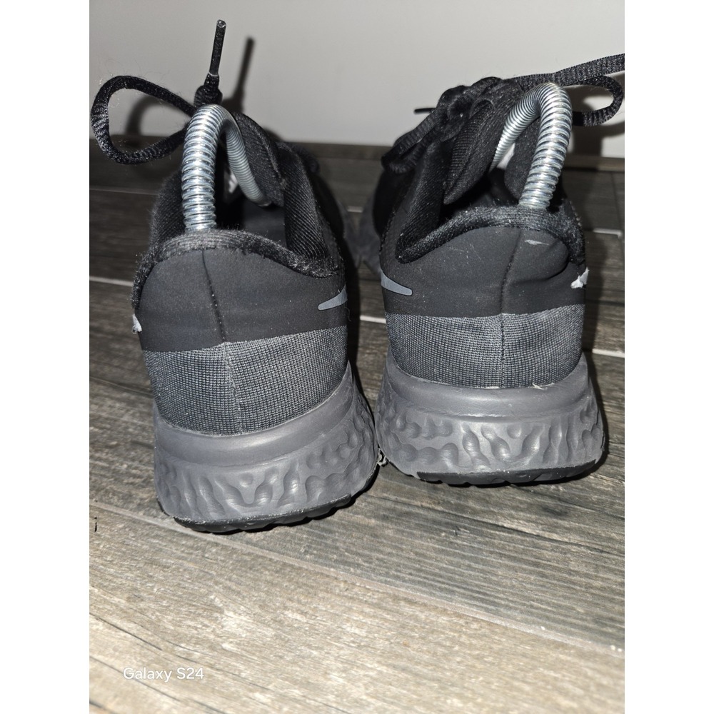 Nike Revolution 5 Black Running Shoes Sneakers Women's Size 8.5 - Picture 4 of 9